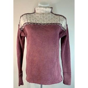 Free People Women’s Sweater Top High Neck Pullover Sweatshirt  XS